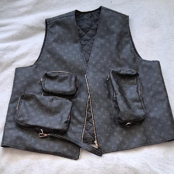 Louis Vuitton Other - Louis Vuitton Charcoal Monogram Vest